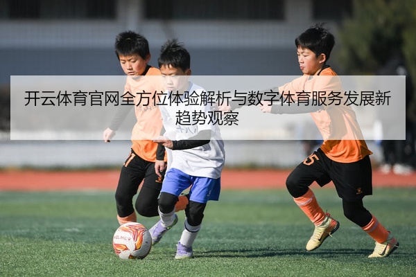 开云体育官网全方位体验解析与数字体育服务发展新趋势观察